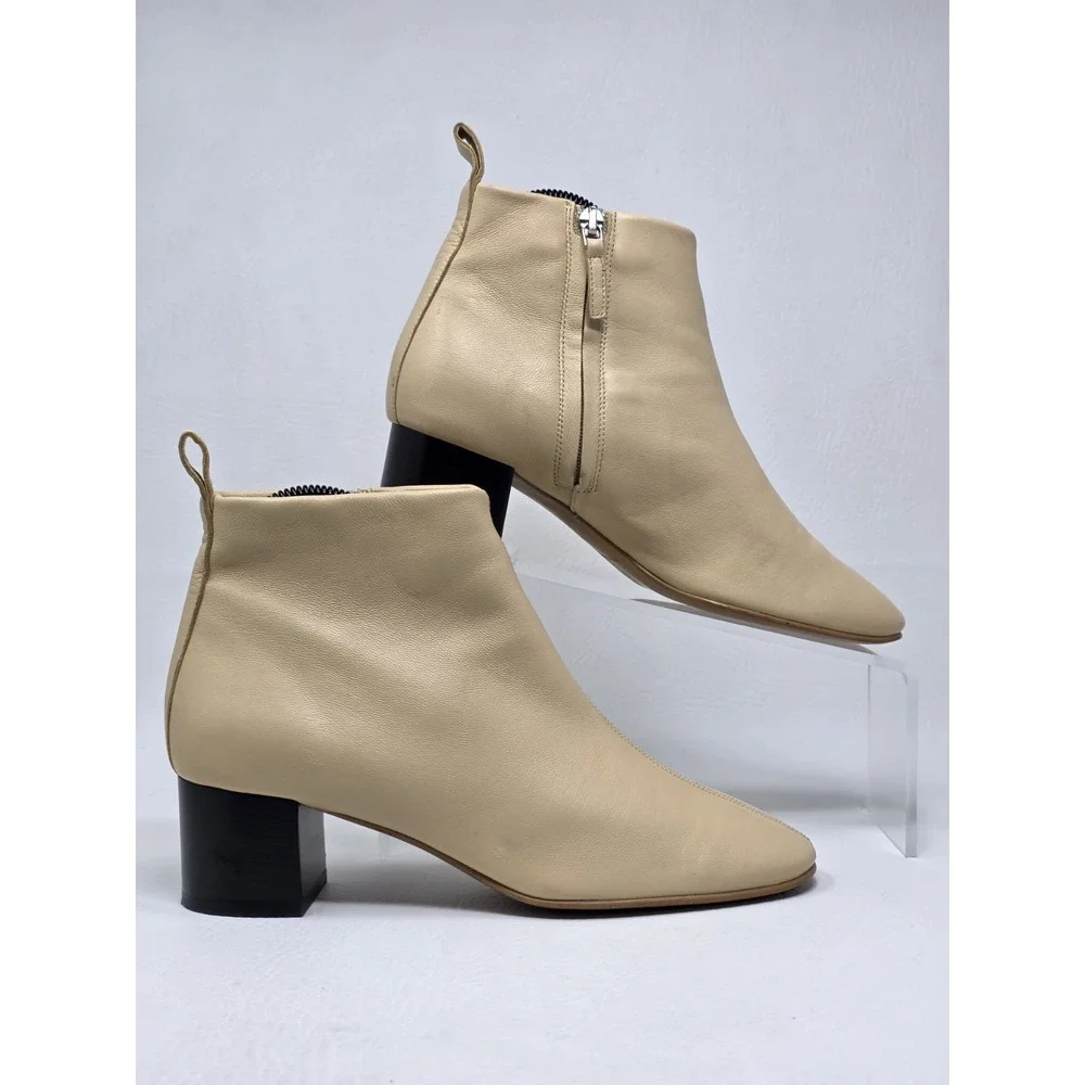 Everlane The Day Glove Womens Size  6.5 Made In Italy Leather Boots Pre-owned